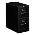 Hon 15" W 2 Drawer File Cabinet, Black, Letter H312.P.P